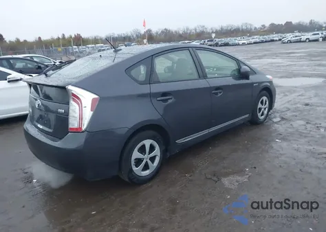 2012 Toyota Prius Three z USA, uszkodzony, nr VIN JTDKN3DU2C5432086